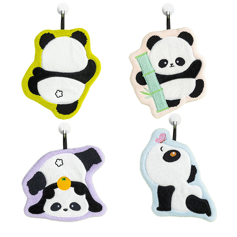 Home Cooking Delivery - Handuk Tangan Panda Lucu, Handuk Penyerap