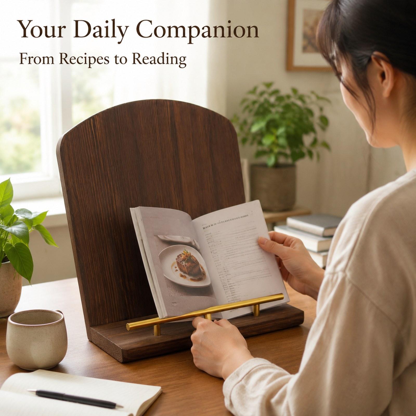Tempat Buku Resep Kayu Multifu - Home Cooking Recipe ulasan dan harga