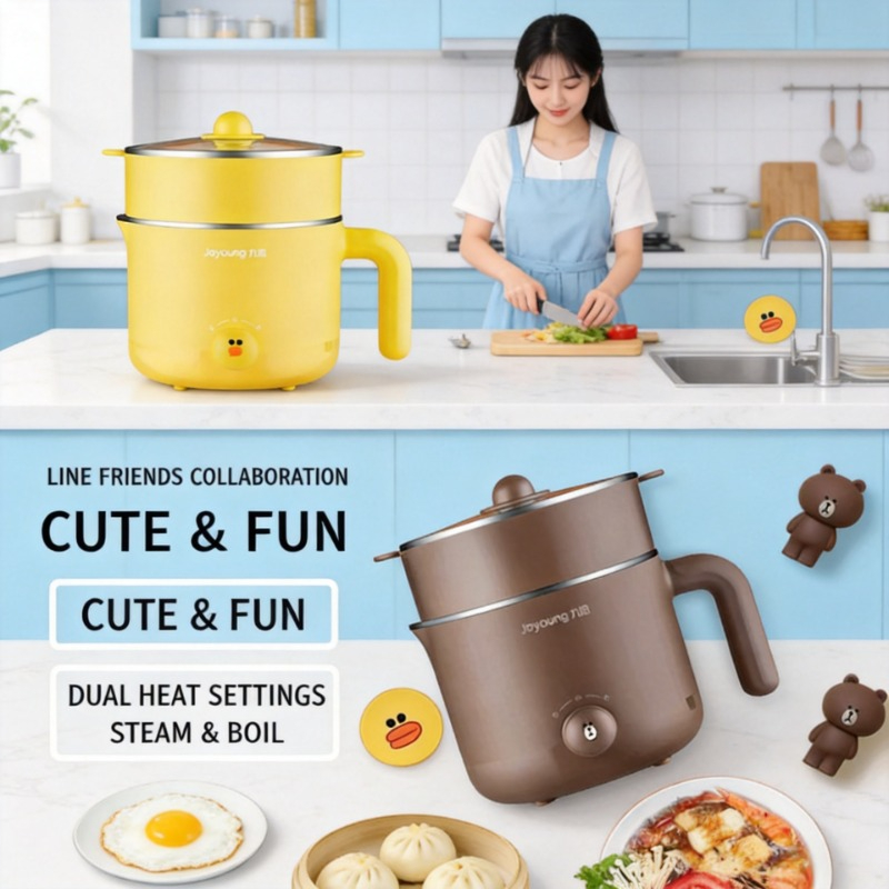Panci Listrik Kecil Multifungs - Home Cooking Electric ulasan dan harga