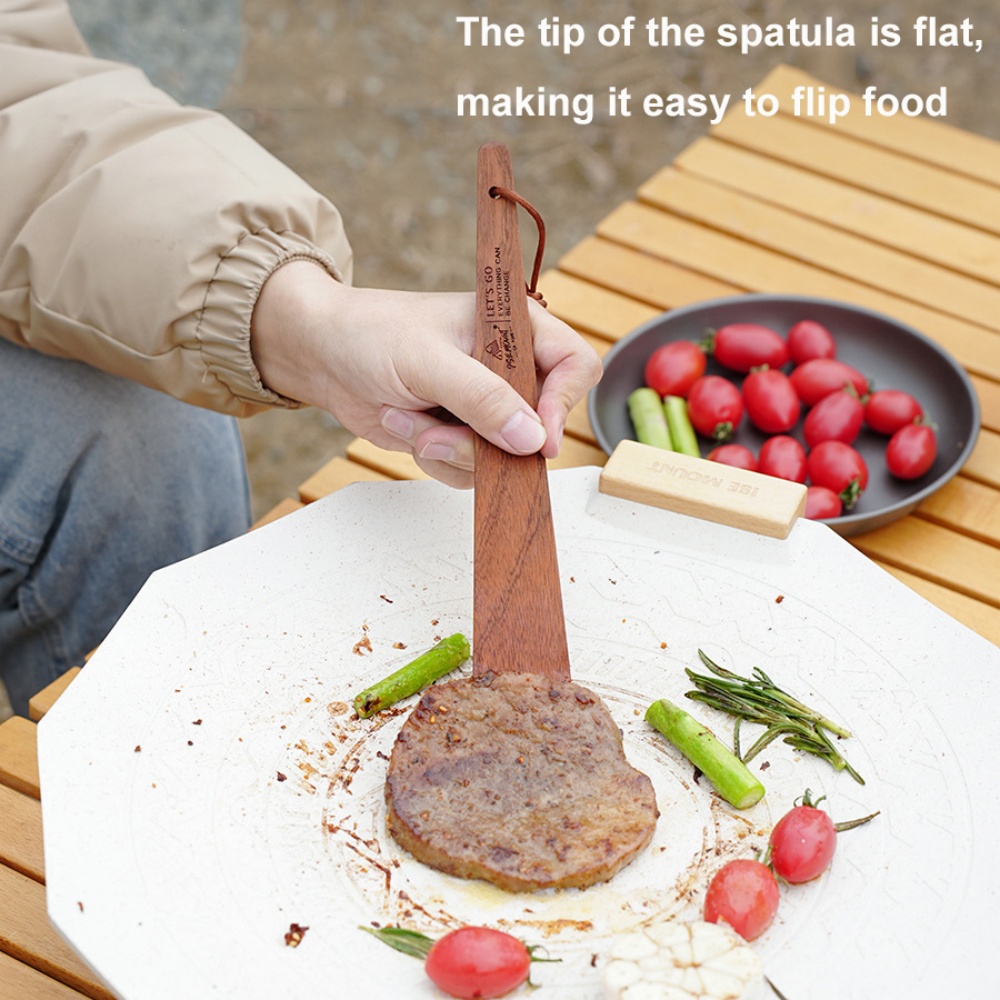 Spatula Kayu untuk Berkemah di - Home Cooking Delivery ulasan dan harga