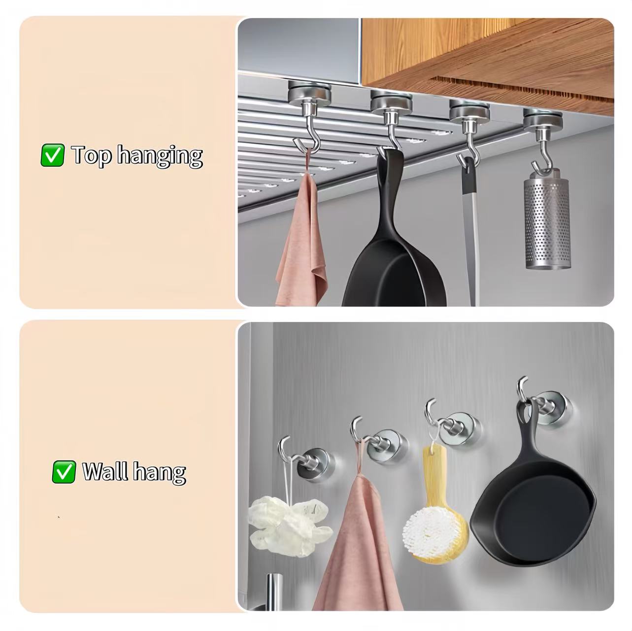 1-10-20 Buah Kait Magnet Kuat  - Home Cooking Delivery ulasan dan harga